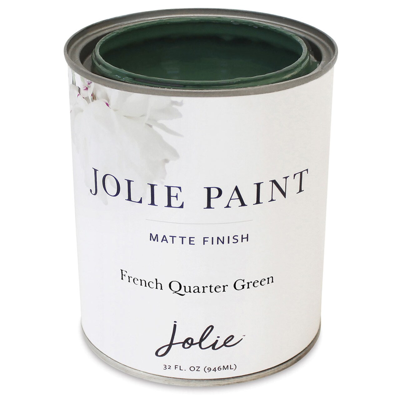 Jolie Matte Finish Paint - French Quarter Green, Quart